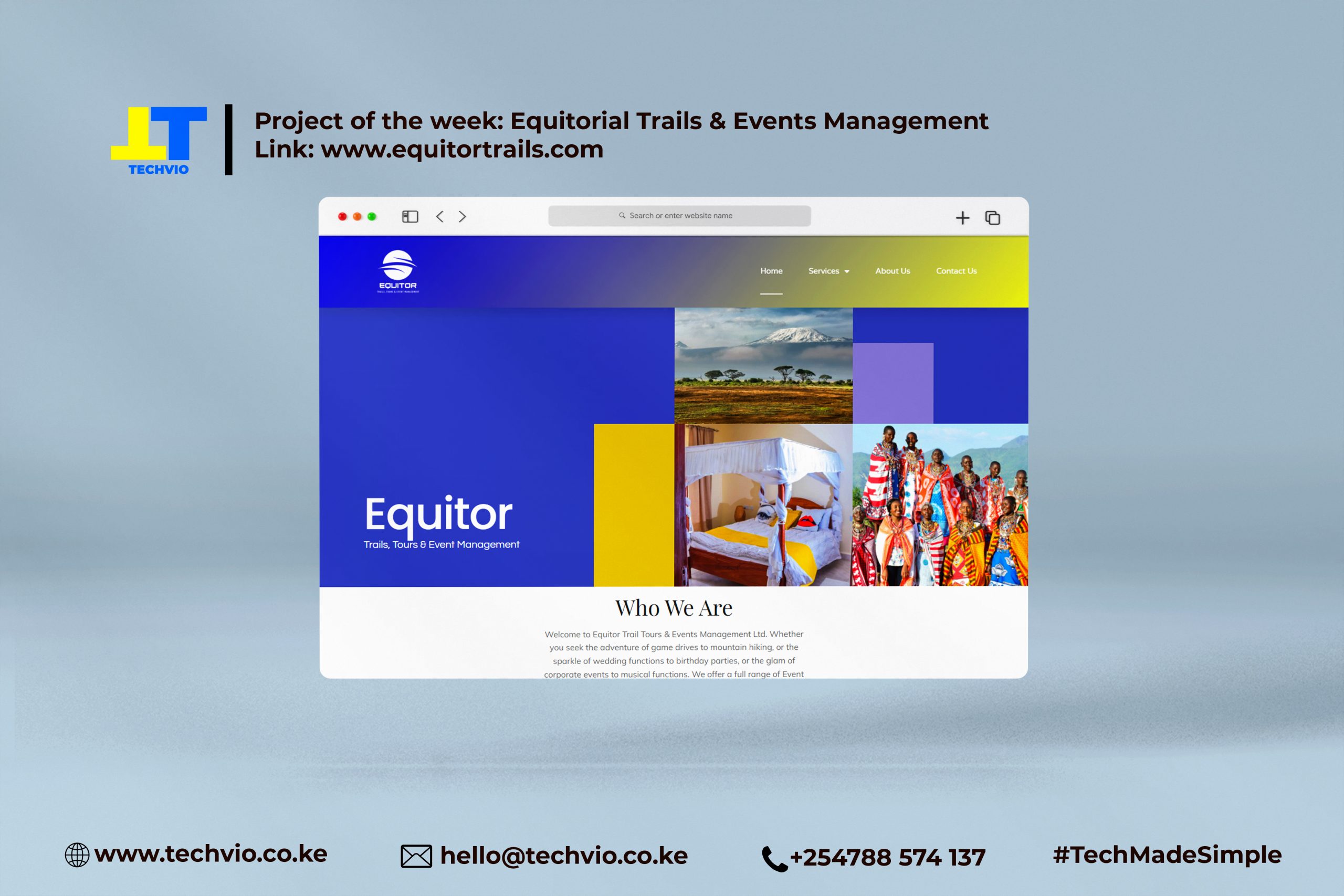 Equitor Trails Website